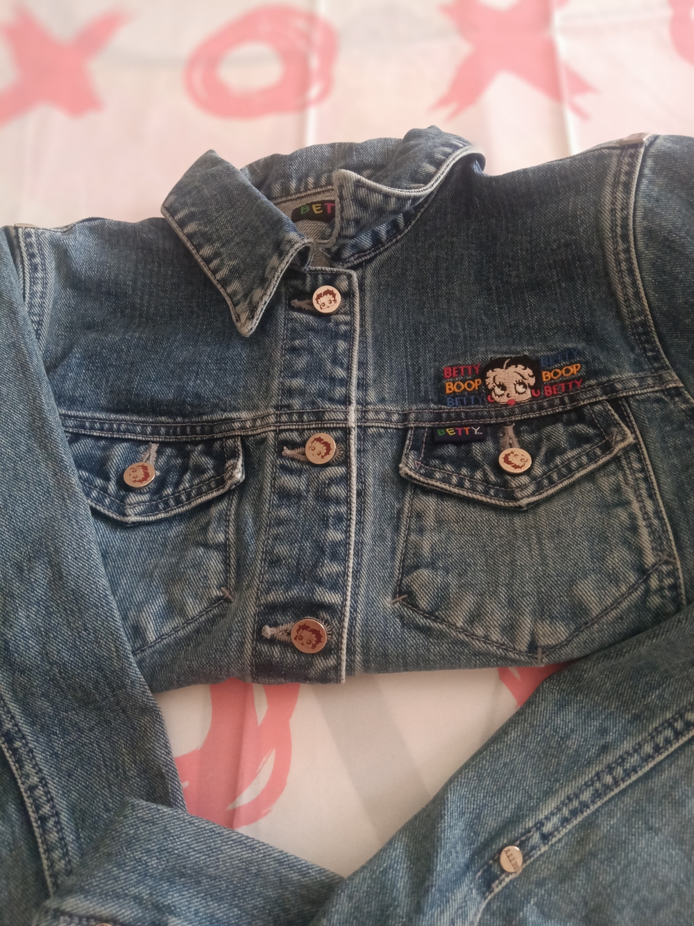 Betty Boop Blue Denim Jacket